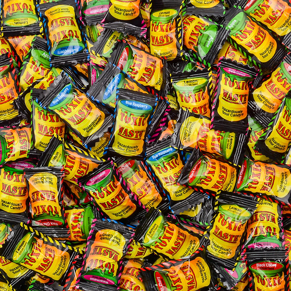 Toxic Waste Assorted Sour Candy Bulk