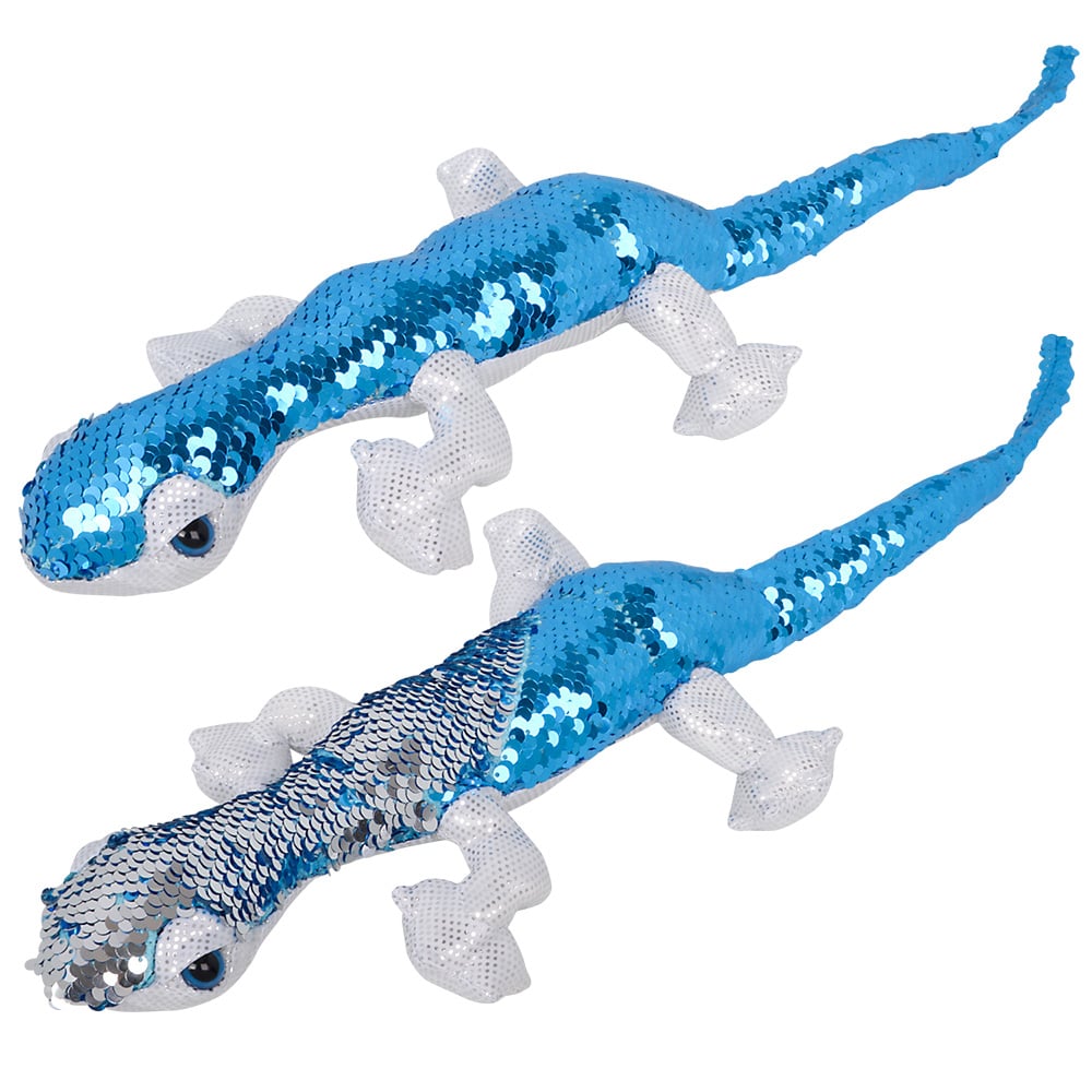 Sequin Gecko Plush Toy