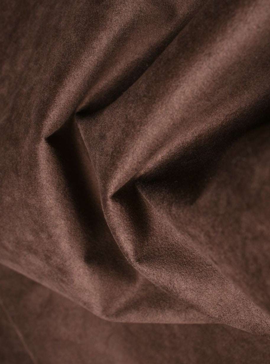 Chocolate Microsuede Faux Suede