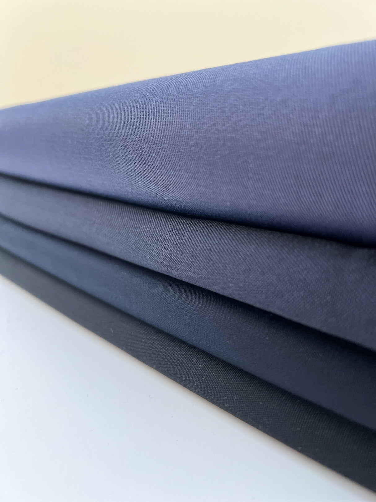 Cotton Wool French Fabric Purple Blue