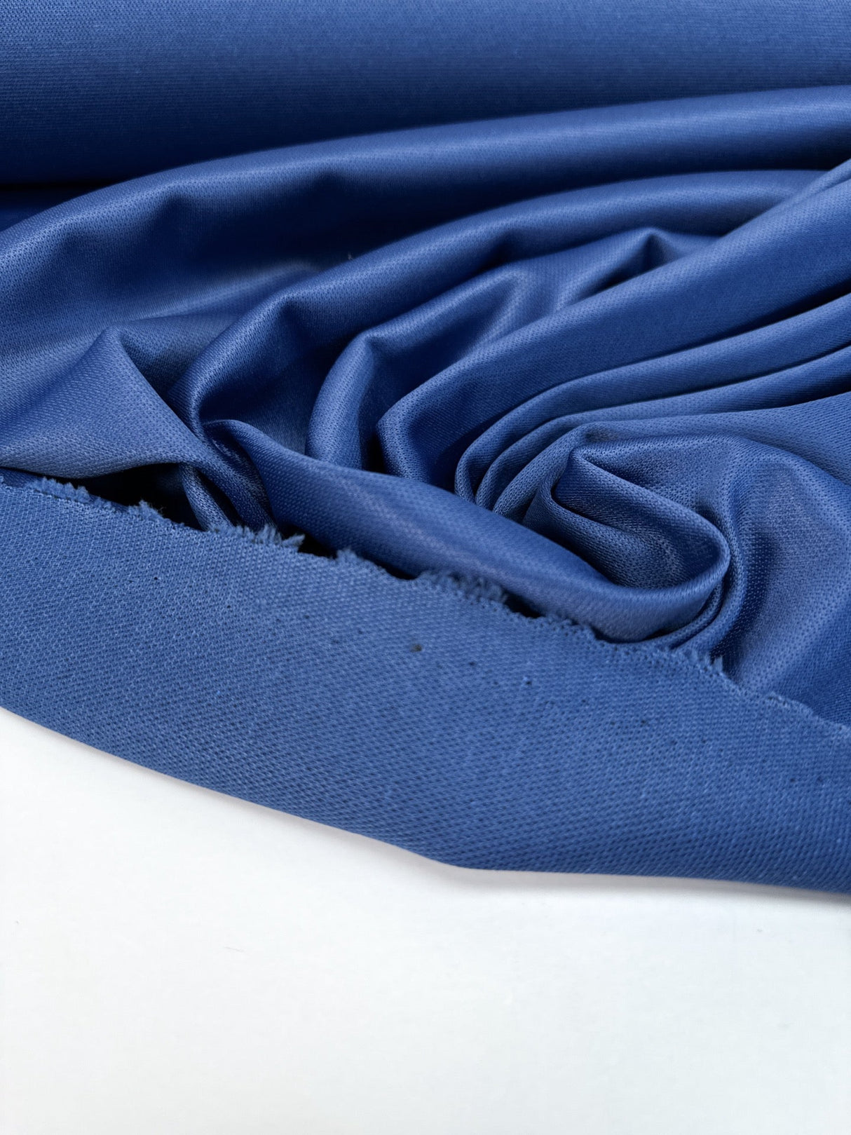 Polyamide Elastane Knitted Fabric Blue