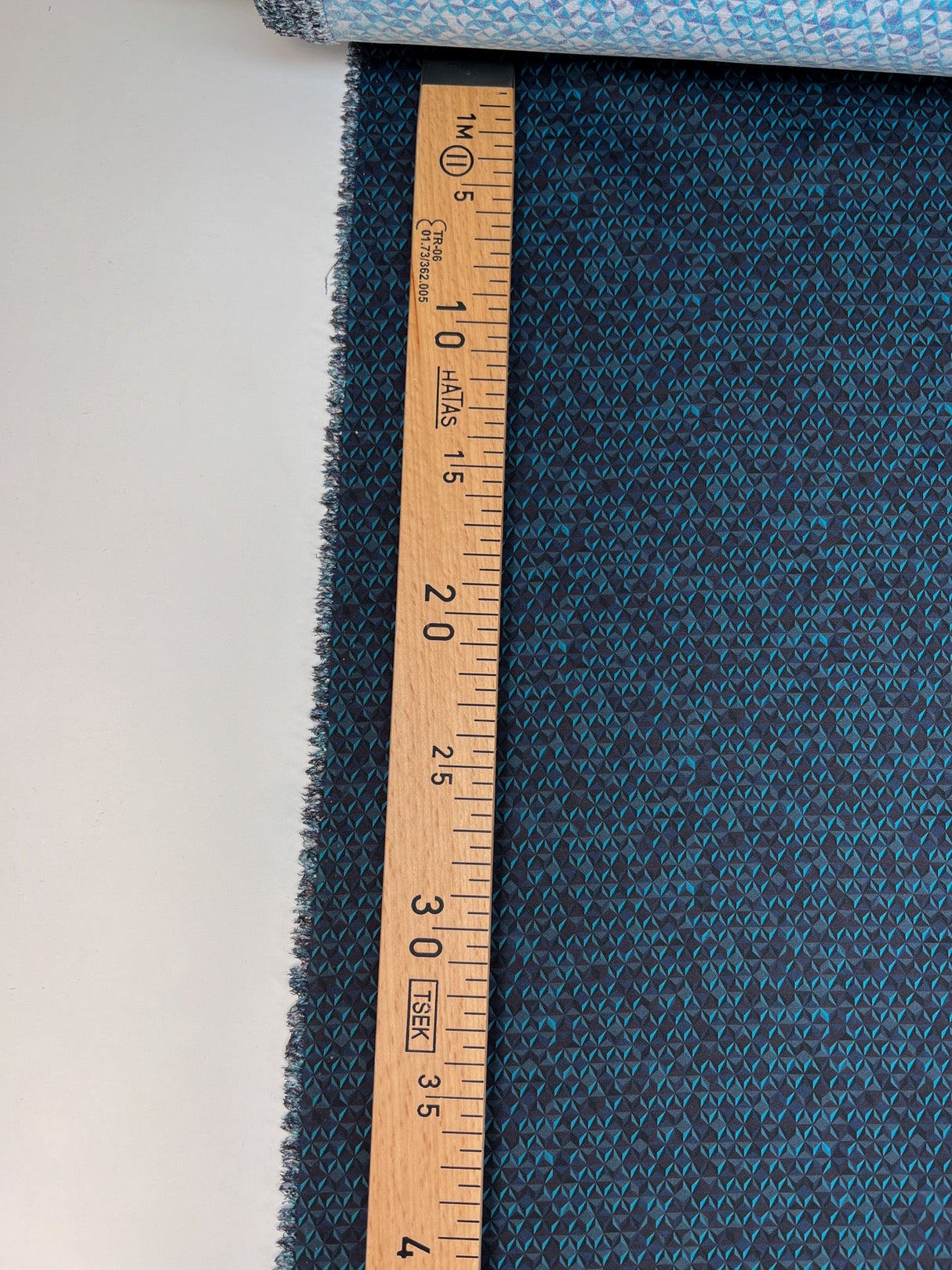 Polyamide Elastane Knit Printed Gray Blue