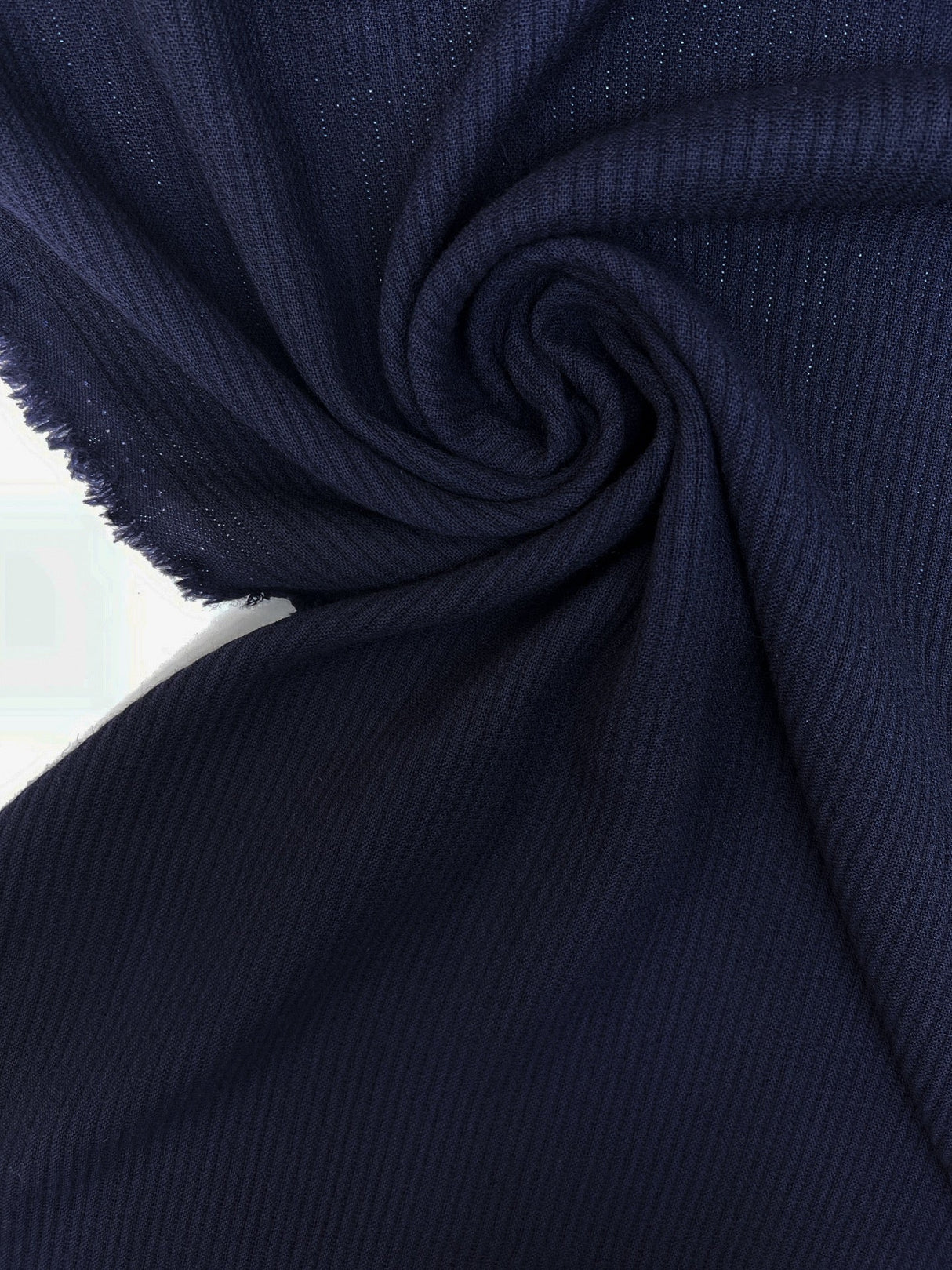 Wool Tweed Blue Striped Suiting