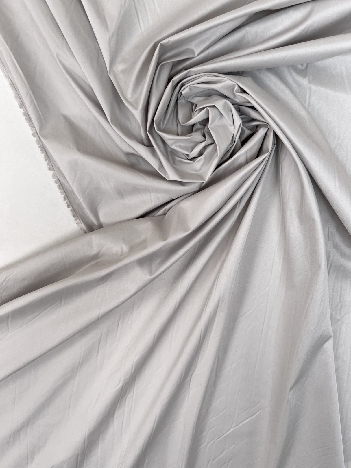 Polyester Crepe Gray Lightweight Italian