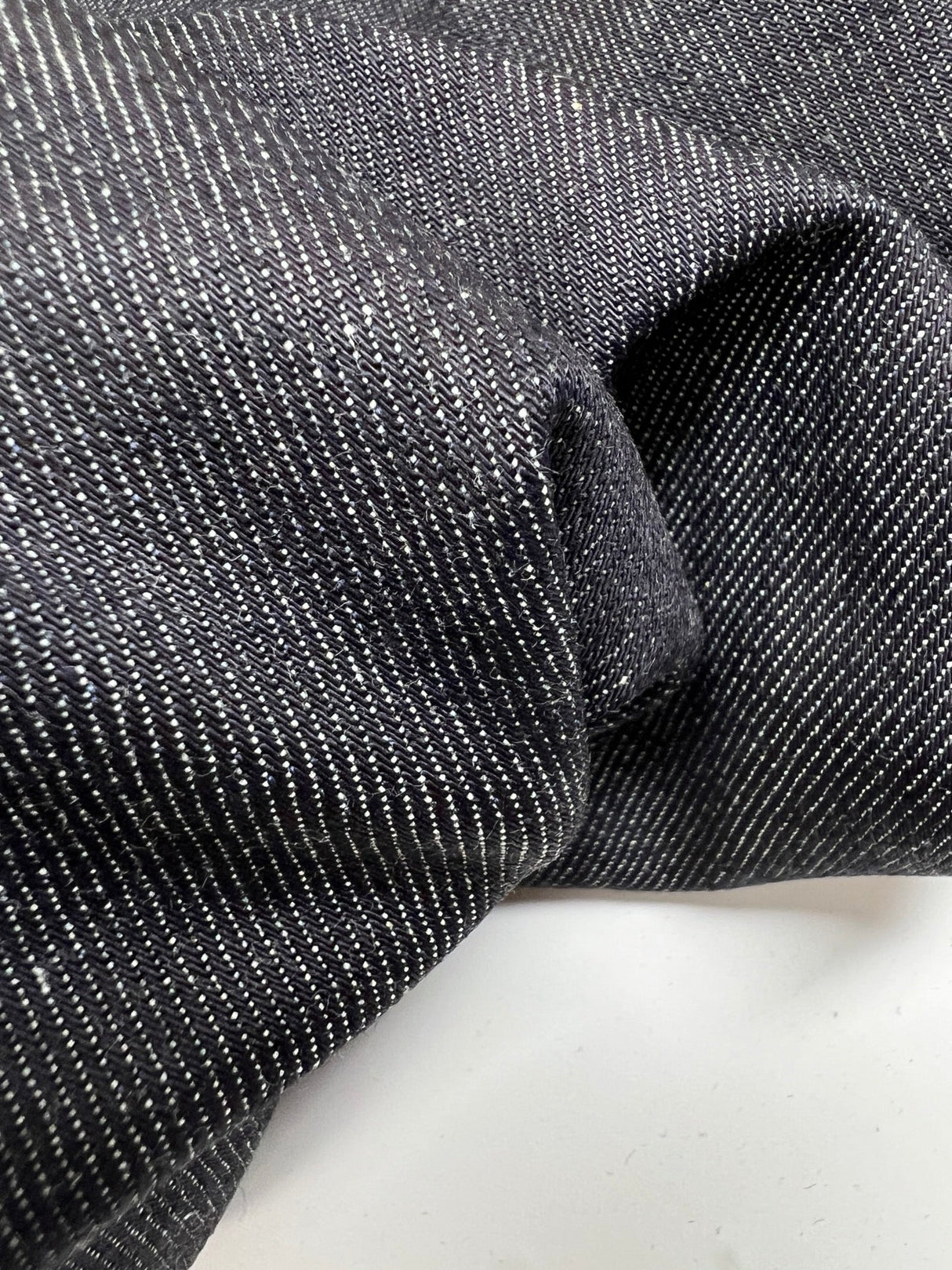 Blue Cotton Elastane Denim