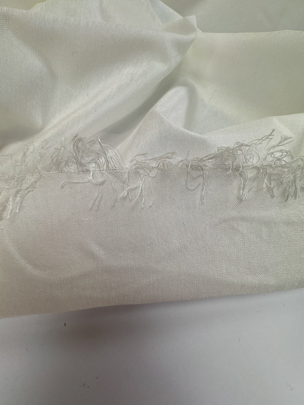 White Acetate Viscose Woven