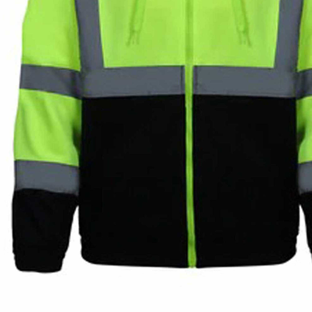 Tones Fullzip Reflective Fleece Hoodie - 10 Pack - 7.62oz/yd2 - 100% Polyester