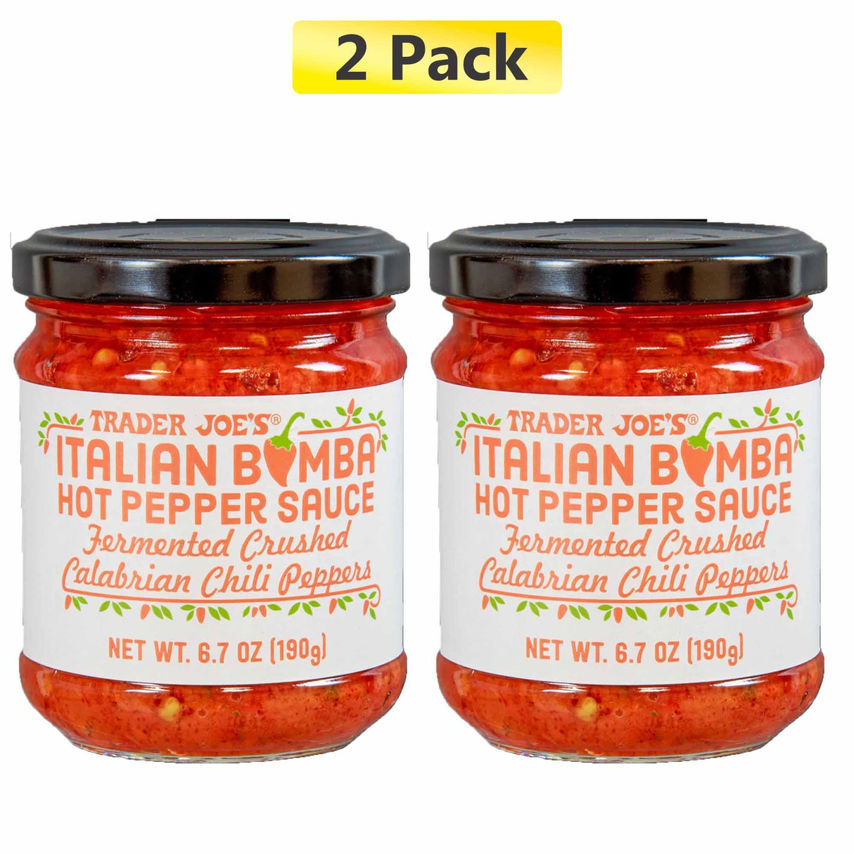 Trader Joe's Italian Bomba Hot Pepper Sauce | 6.7 oz