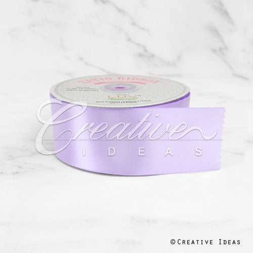 2" Single Face Satin Ribbon - 50 Yards (Lavender)