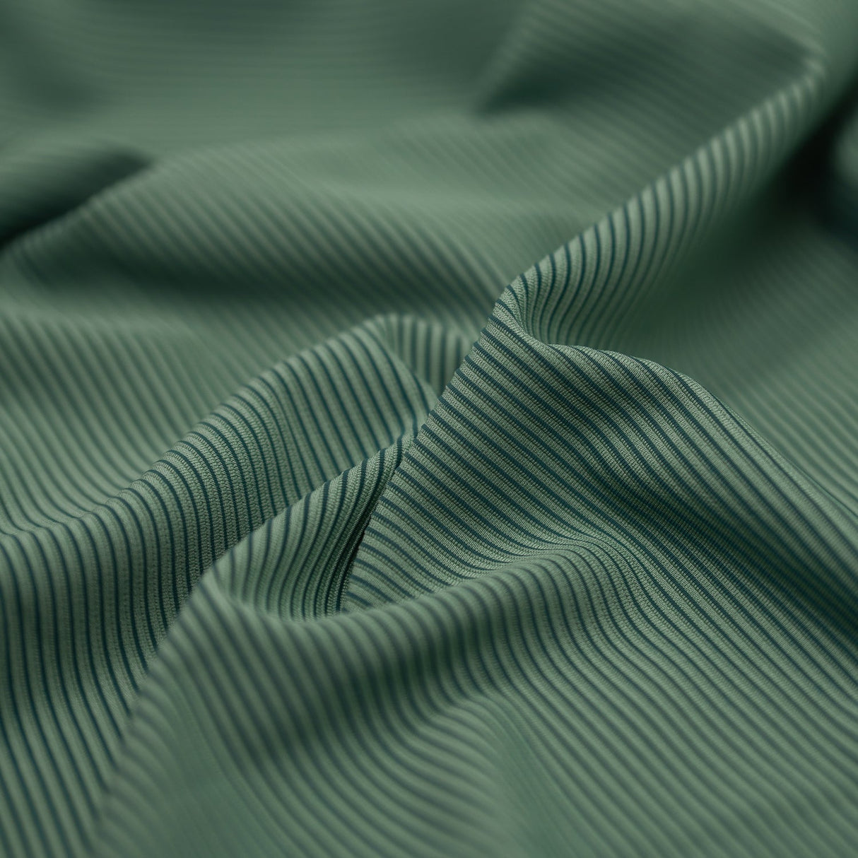 Stretch Rib Knit Fabric Two Tone