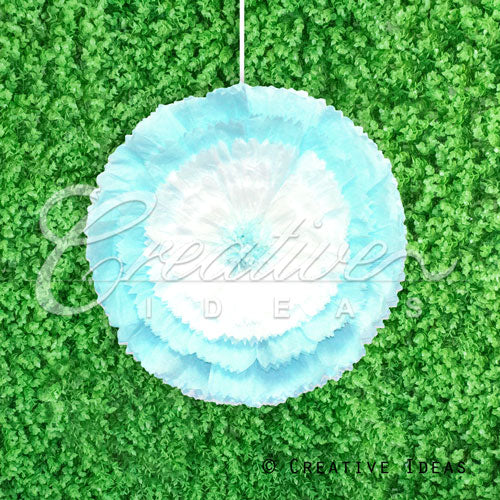 20" Tissue Starburst Flowers-Pc (Blue)