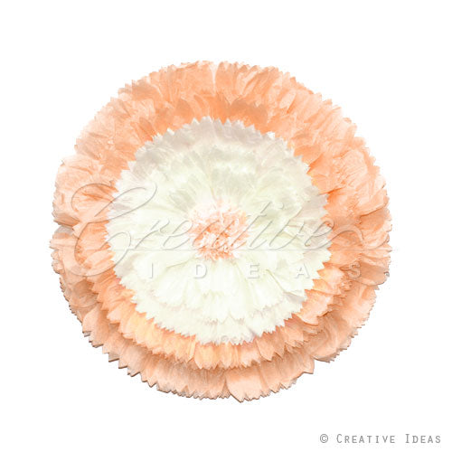 20" Tissue Starburst Flowers-Pc (Peach)