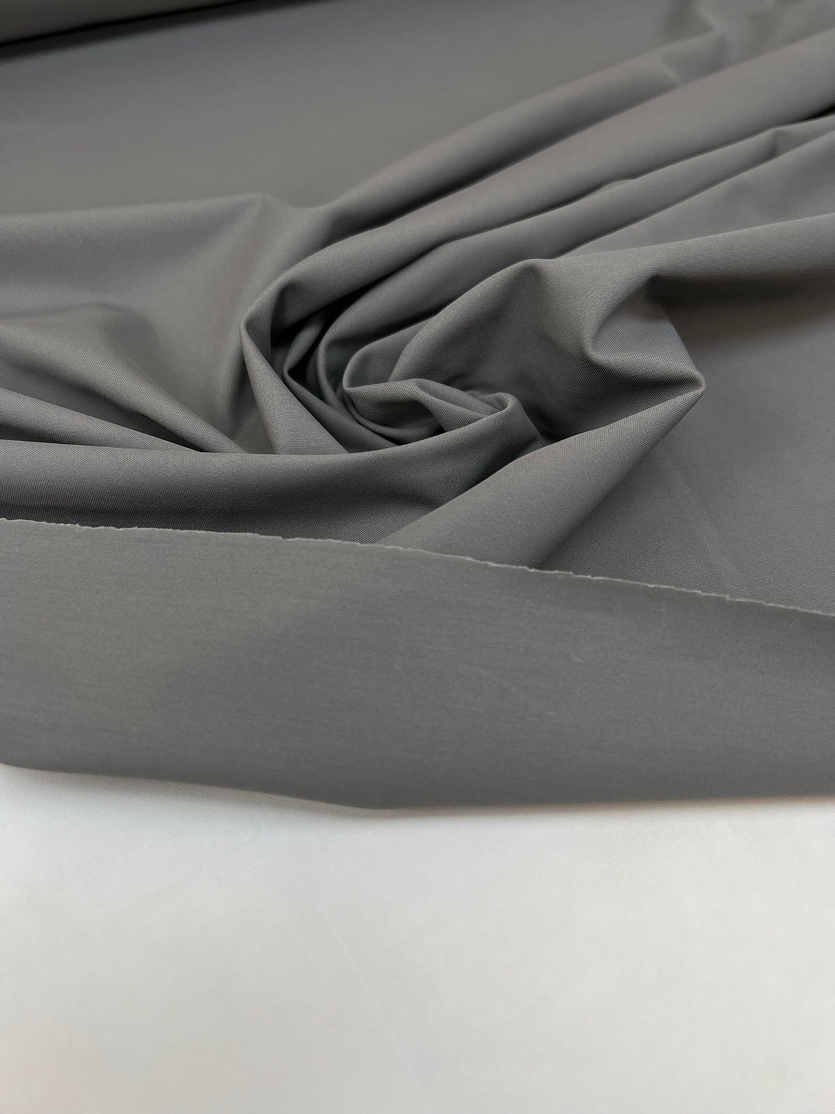 Polyamide Elastane Knitted Sportswear Fabric Gray