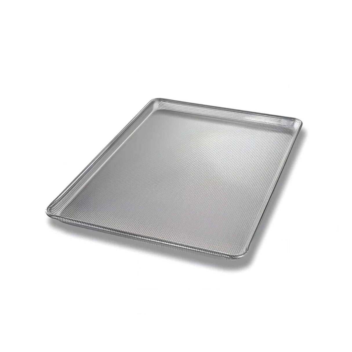 25.8" x 12.5" x 1.1" Half Size Perforated Sheet Pan 16 Gauge Aluminum