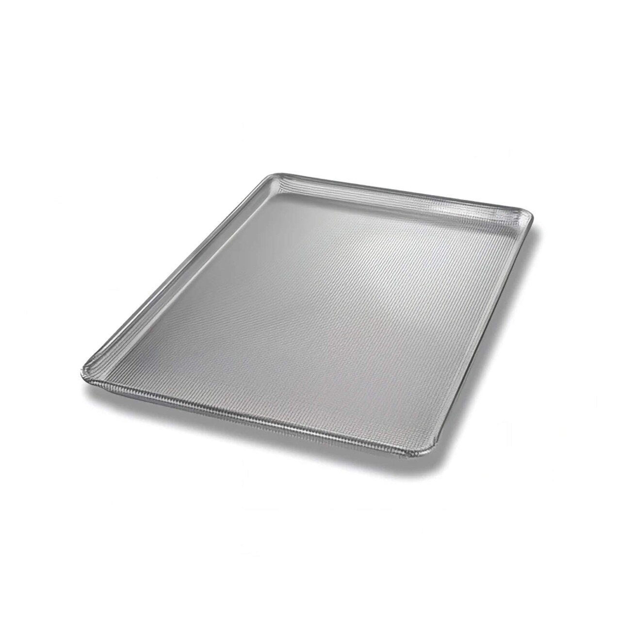 25.8" x 12.5" x 1.1" Half Size Perforated Sheet Pan 16 Gauge Aluminum