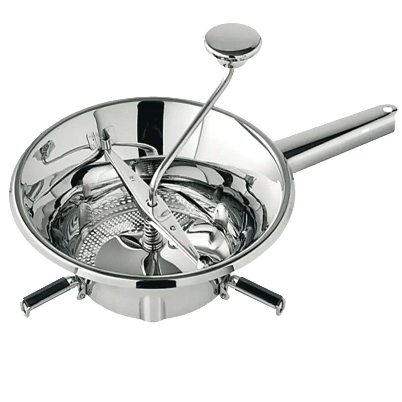 Manual Stainless Steel Food Mill with 3 Grids