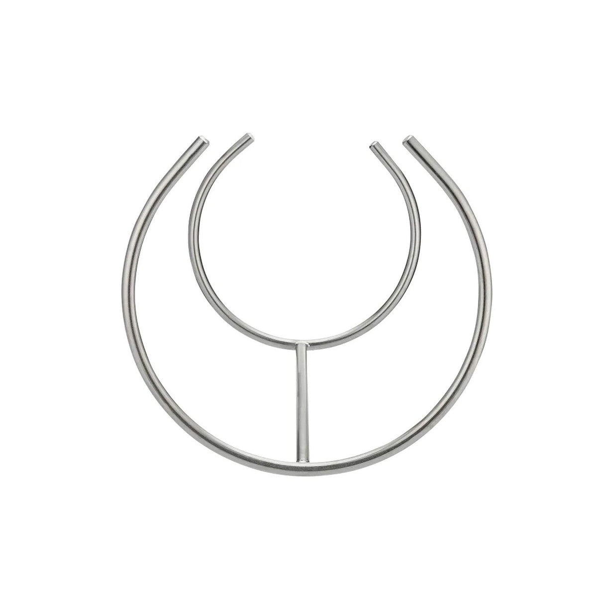 Chrome Funnel Strainer Stand Heat Resistant Frame