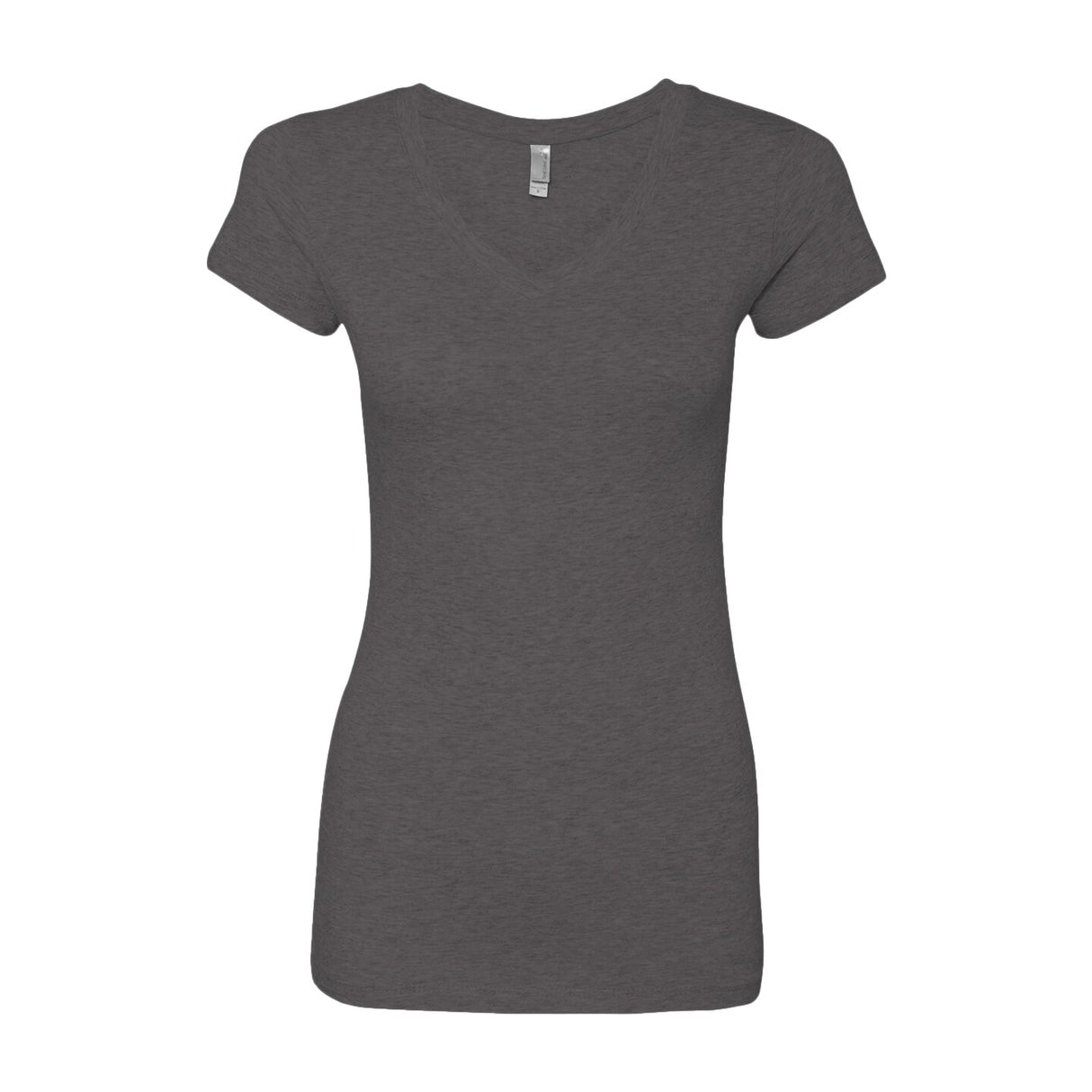 Bayside® Juniors' USA-Made V-Neck T-Shirt