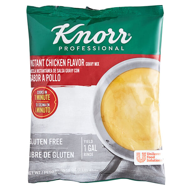 Knorr 1 lb. Chicken Gravy Mix - 6/Case