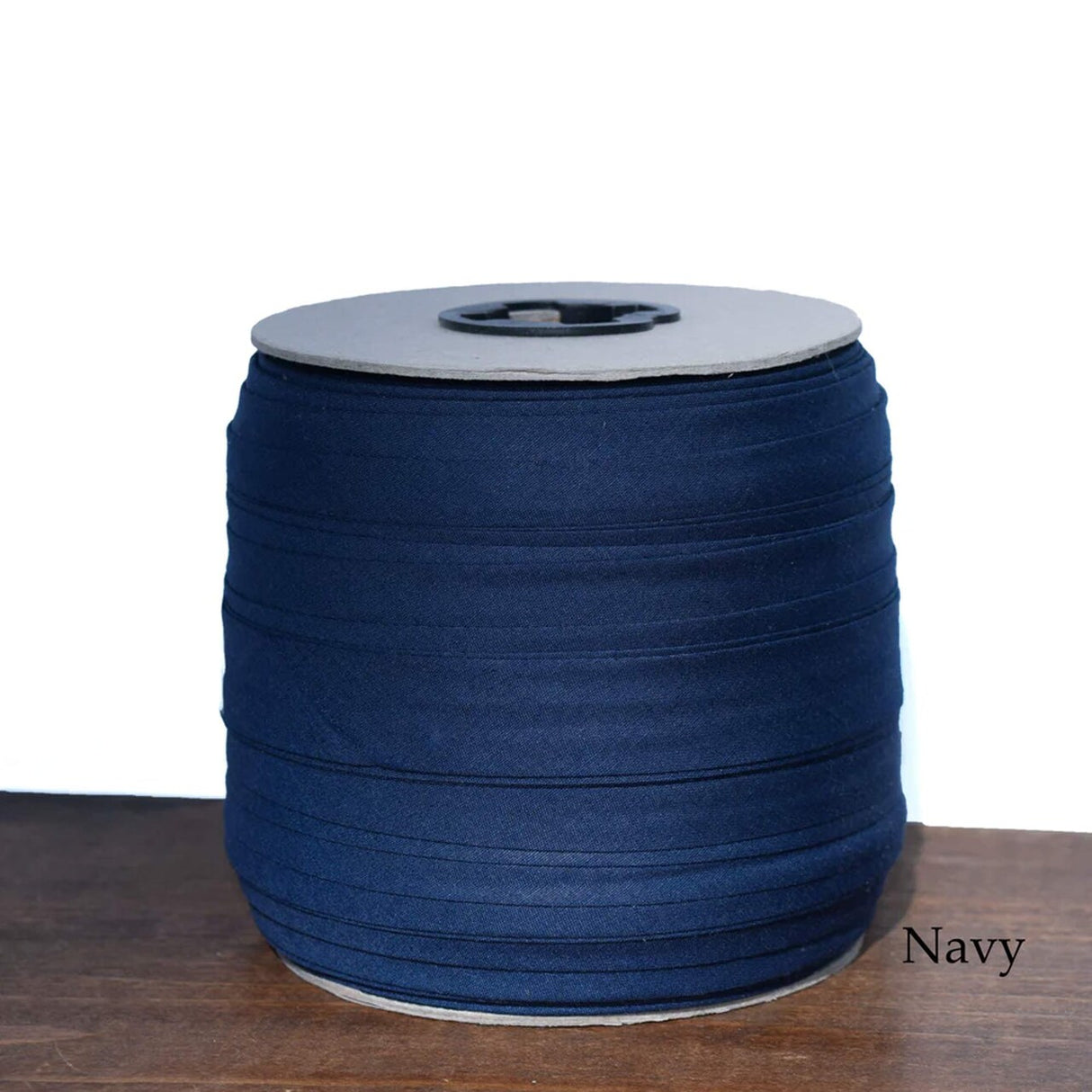 5 Yards Navy Polycotton Bias Tape 3/4" Durable Trim for Sewing, Crafts & Binding