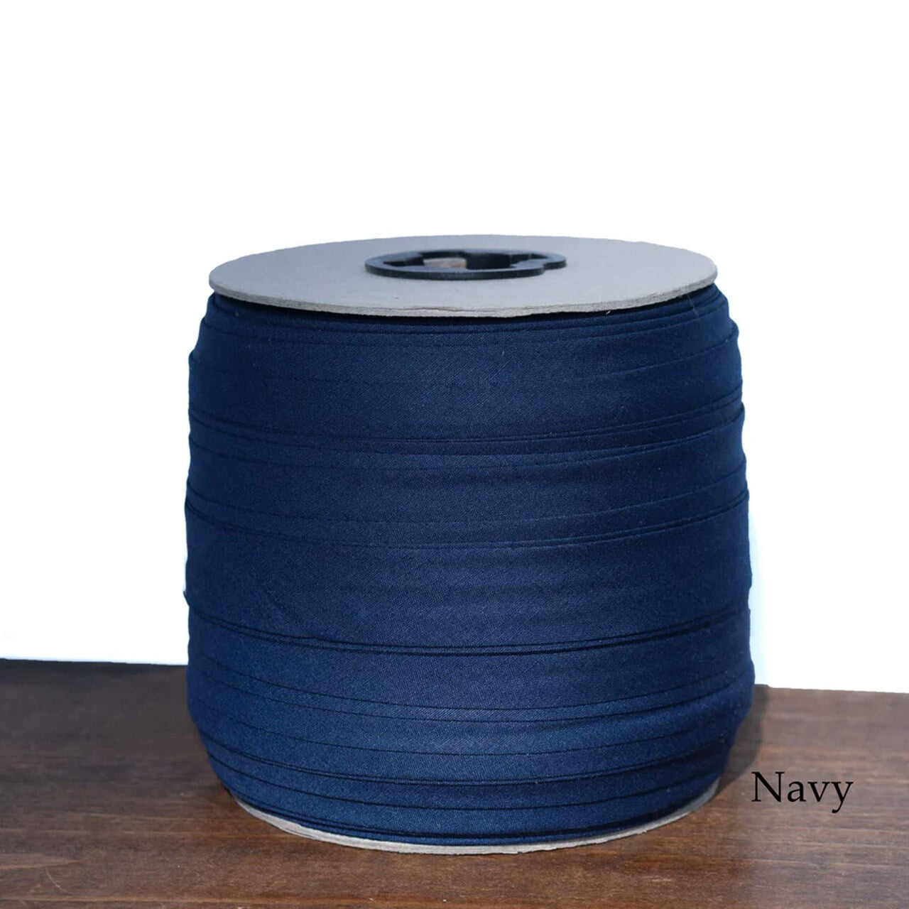 5 Yards Navy Polycotton Bias Tape 3/4" Durable Trim for Sewing, Crafts & Binding