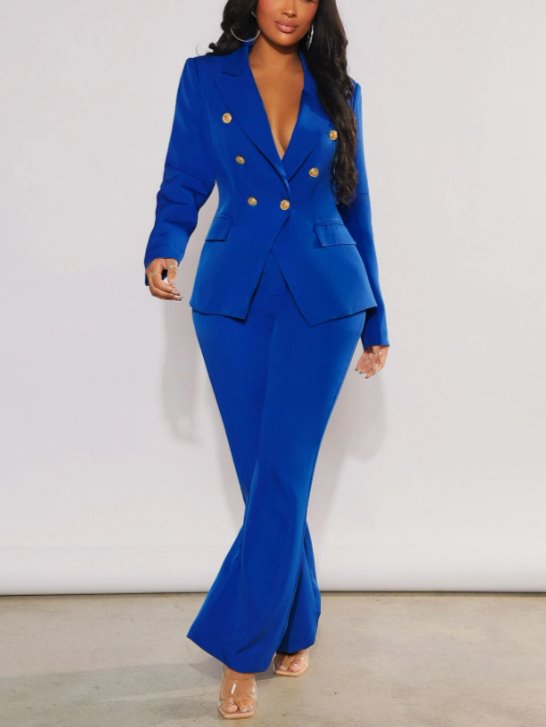 Royal Blue Gabardine