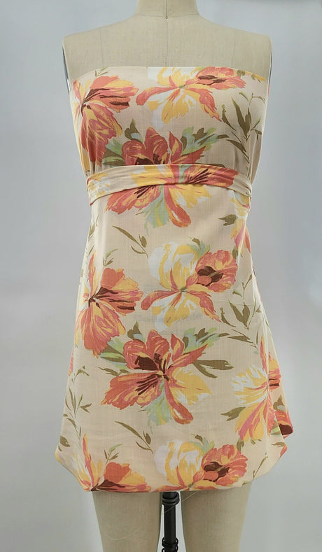 1 Yard Neutral Rayon Slub Apparel Fabric Lightweight Craft Clothing Sewing Material Width 55/56 Inches