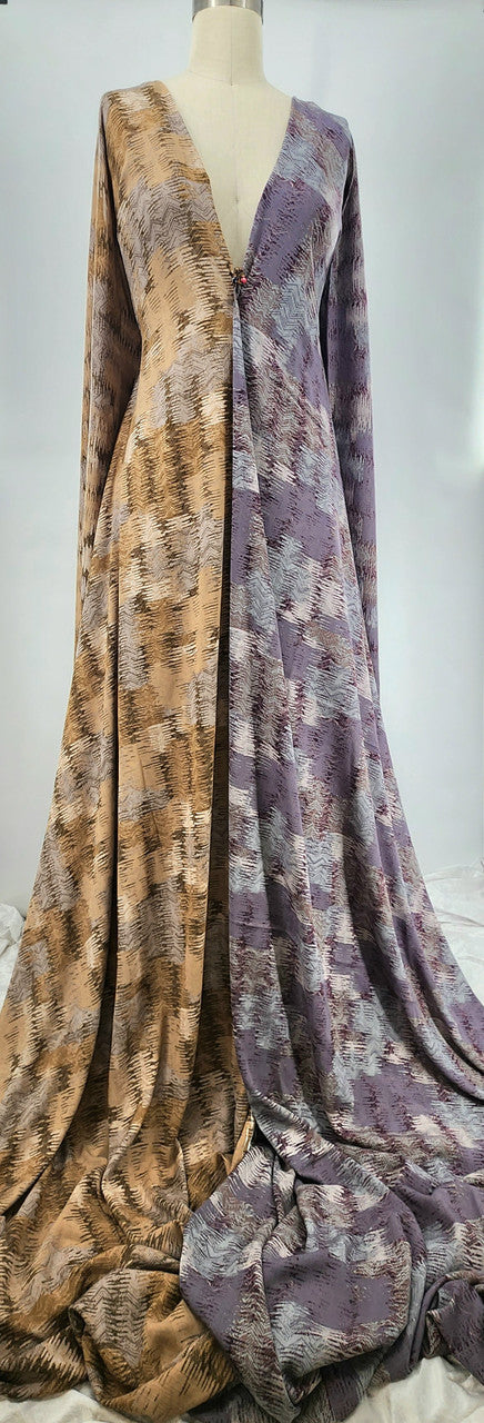 1 Yard Lightweight Width 50/52" Mustard Gold 100% Rayon Crinkle Fabric