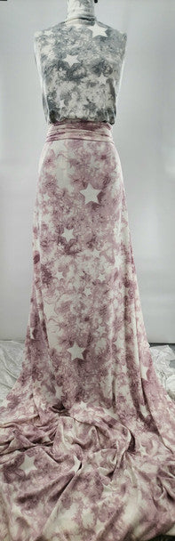 1 Yard Taupe French Terry Fabric Soft Stretch Knit for Casual Wear 58/60 Inches Wide