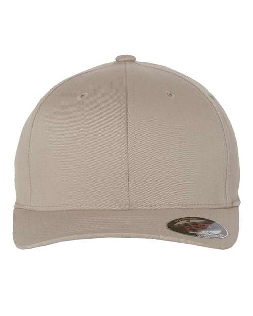 Flexfit Cotton Blend Structured Mid-Profile Cap