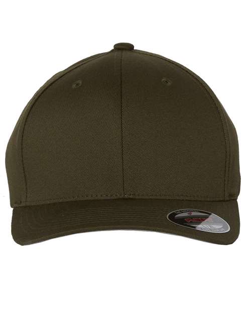Flexfit Cotton Blend Structured Mid-Profile Cap