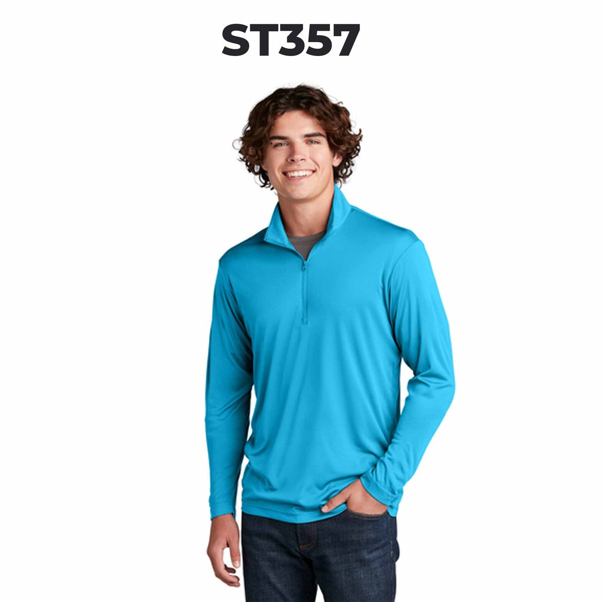 Sport-Tek® Comfortable And Stylish PosiCharge Competitor 1/4-Zip Pullover