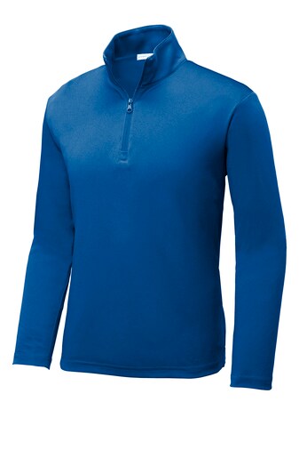 Sport-Tek® Youth PosiCharge Competitor Long Sleeve 1/4-Zip Pullover