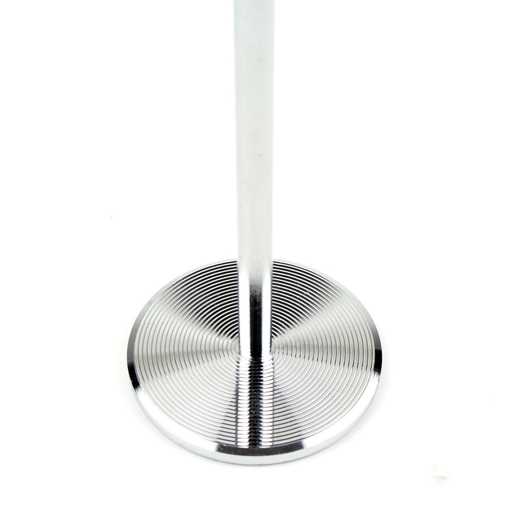 Adcraft Table-Number Stand, Chrome Plated, 12"