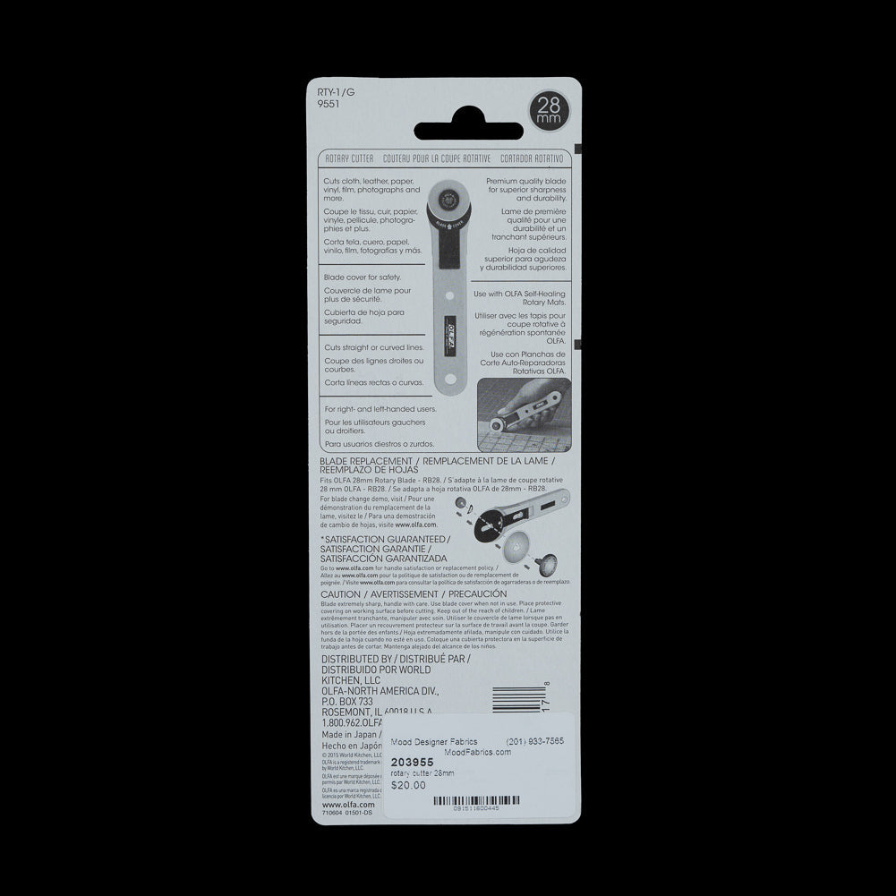 Olfa Rotary Cutter 28mm