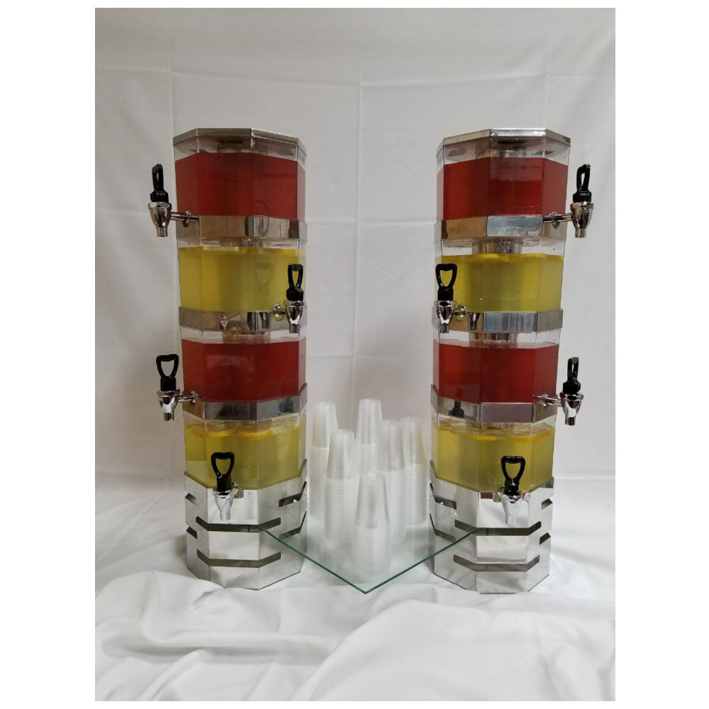 One Tier Beverage Dispenser