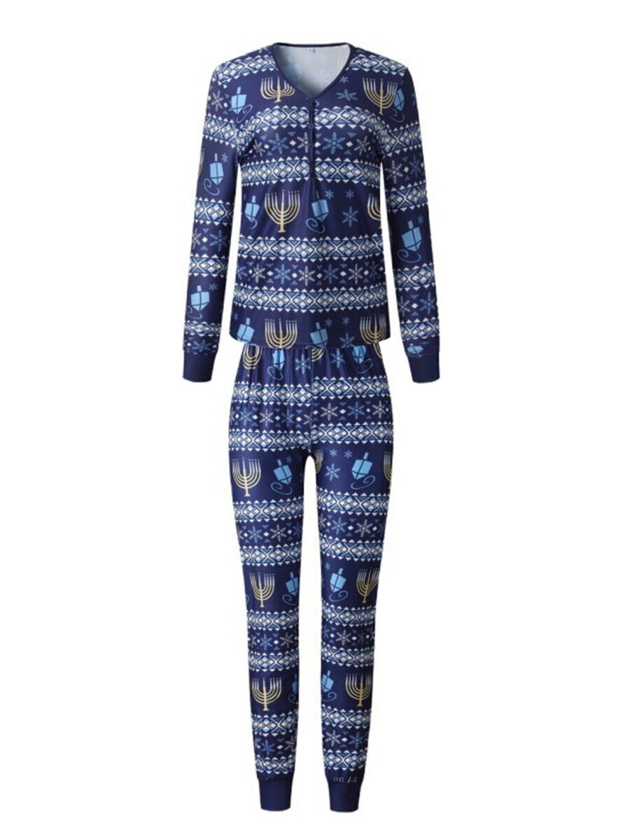 Loungewear Christmas Snowflake Set