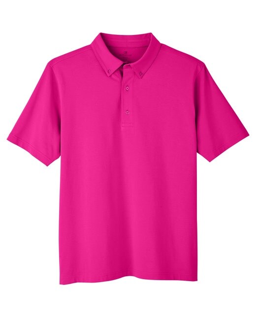 UltraClub® Men's Lakeshore Stretch Cotton Performance Polo