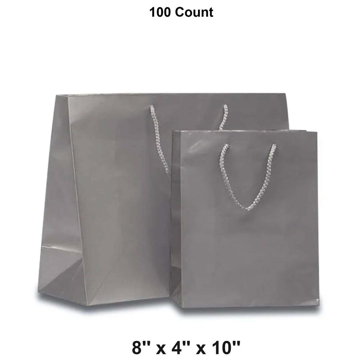 Perfect Party Favors with Glossy Euro Totes 8'' x 4'' x 10''