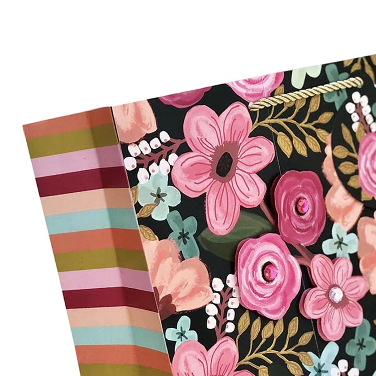 Decorative Patterned Gift Bags 10" X 5" X 12-1/2"