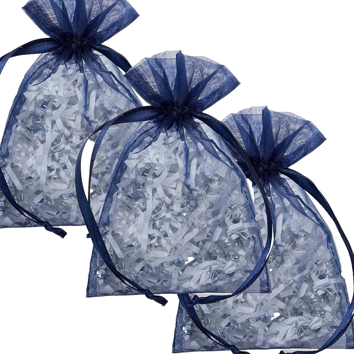 Charming 6” x 9” Organza Bags Elegant Gift Holders