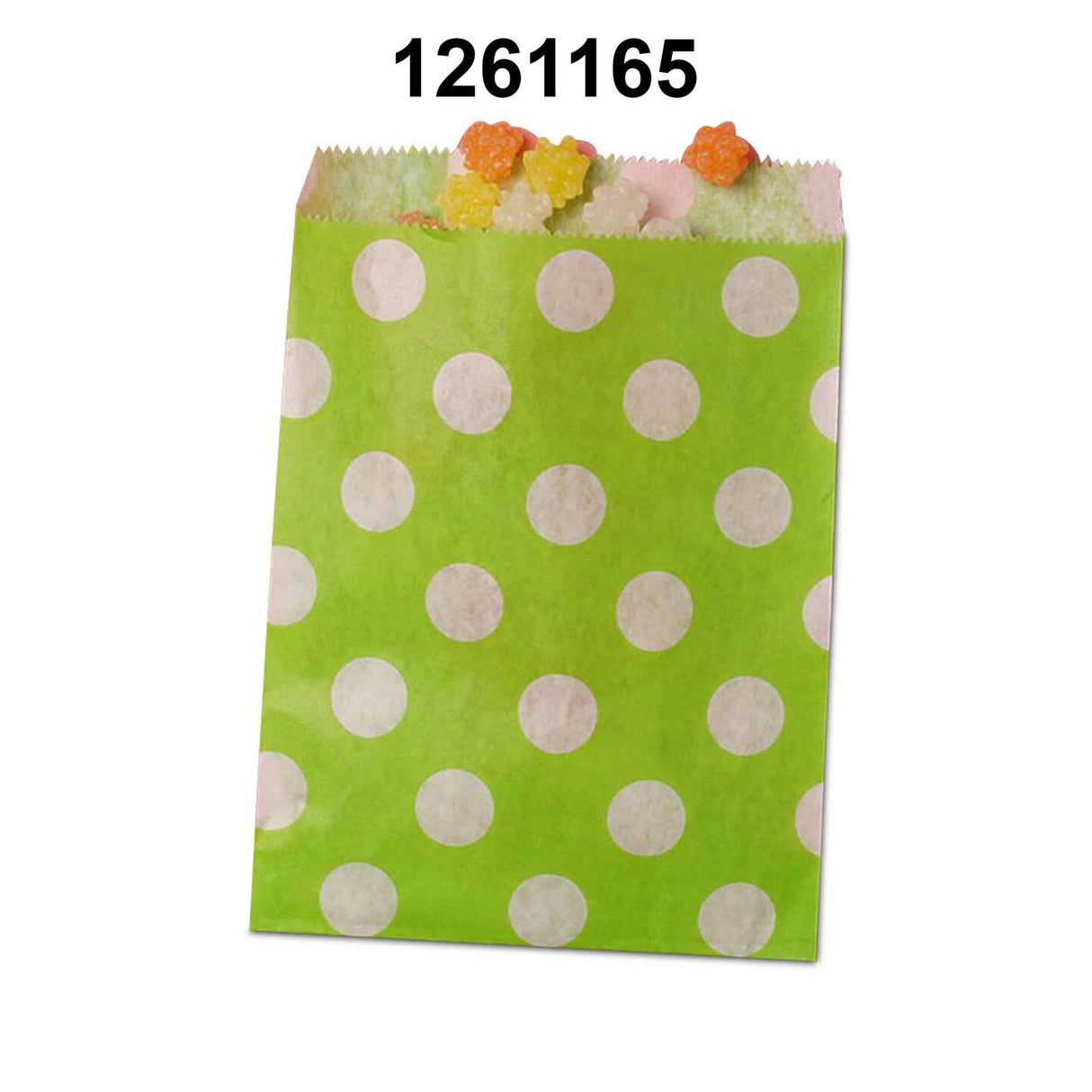 Bold Large Dots Merchandise Bags 8 1/2" x 11"