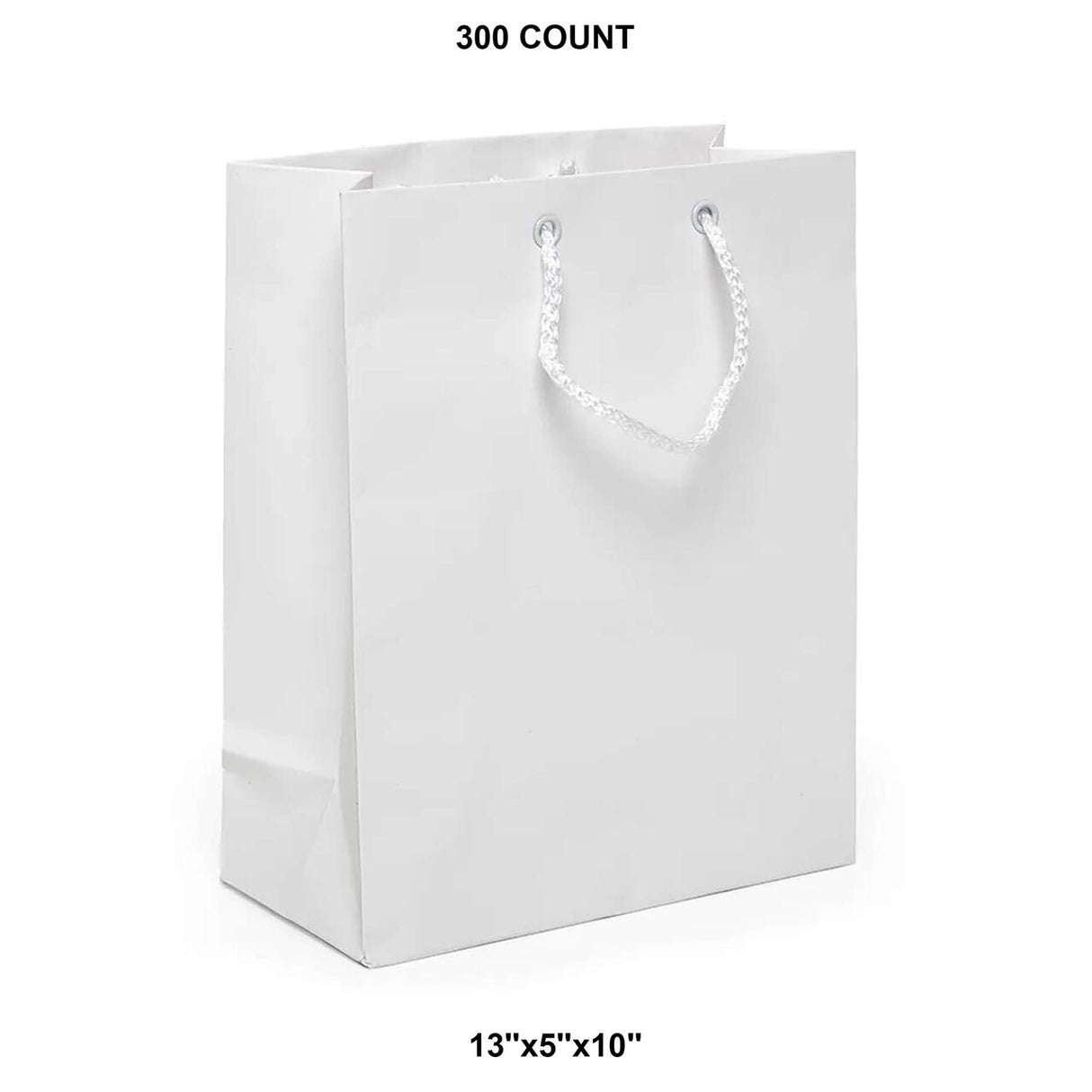 Extra-Large Matte Euro Tote 13" x 5" x 10"