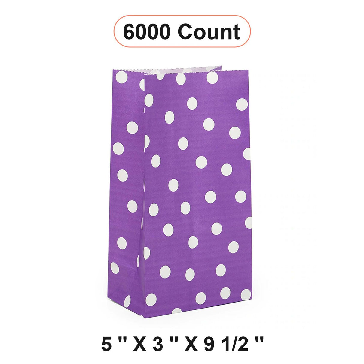 Dot Design Sos Food Bags 5'' x 3'' x 9 1/2'' Bulk