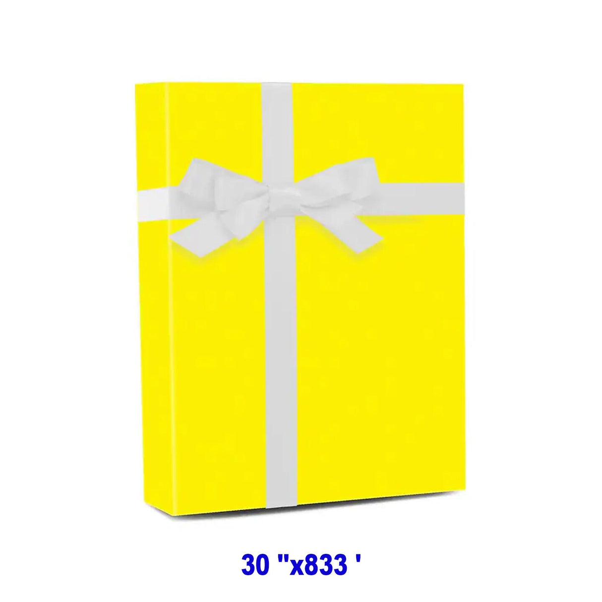 Elegant Solid Gift Wrap 30"x833' 60 lbs for All Your Gifting Needs