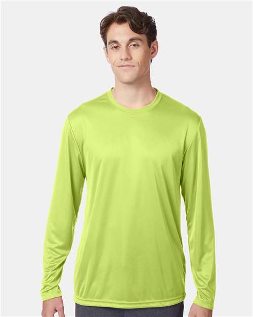 Hanes® Cool DRI Long Sleeve Crewneck Performance T-Shirt