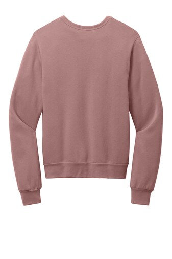 BELLA+CANVAS® Unisex Sponge Fleece Classic Crewneck Long Sleeve Sweatshirt