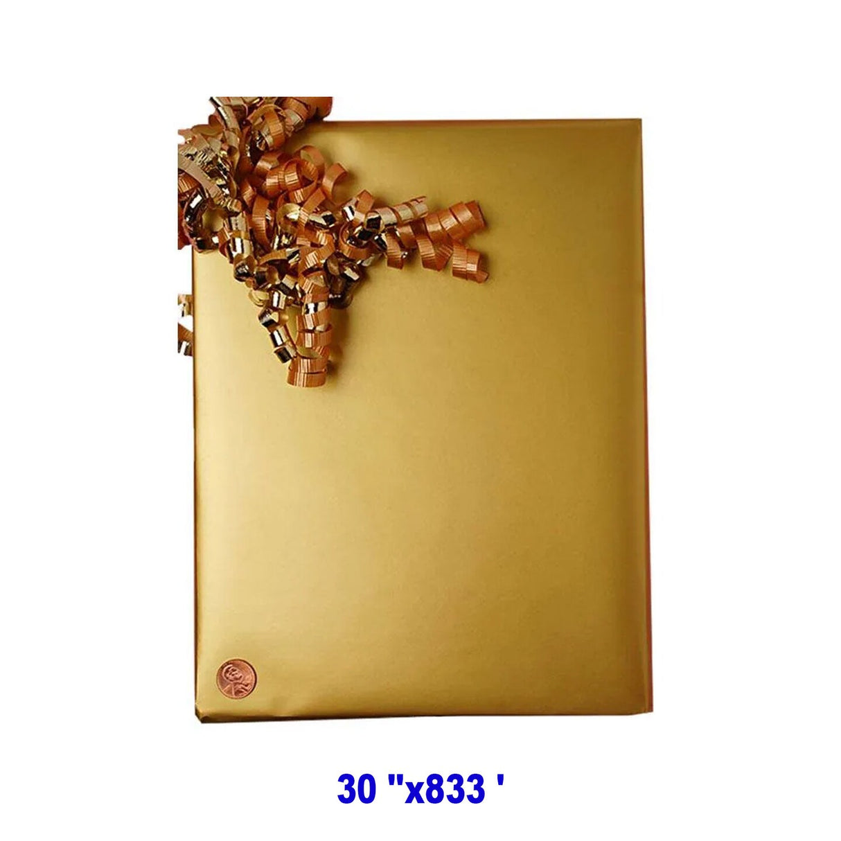 Premium Solid Gift Wrap 30" x 833' 60 lbs for Stylish Presentations