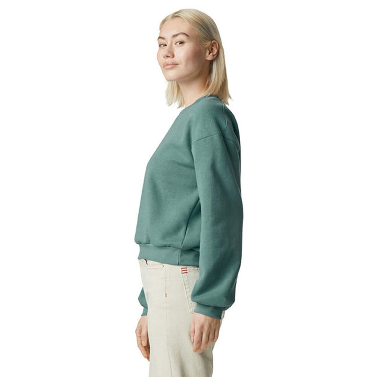 American Apparel® Ladies ReFlex Fleece Crewneck Sweatshirt