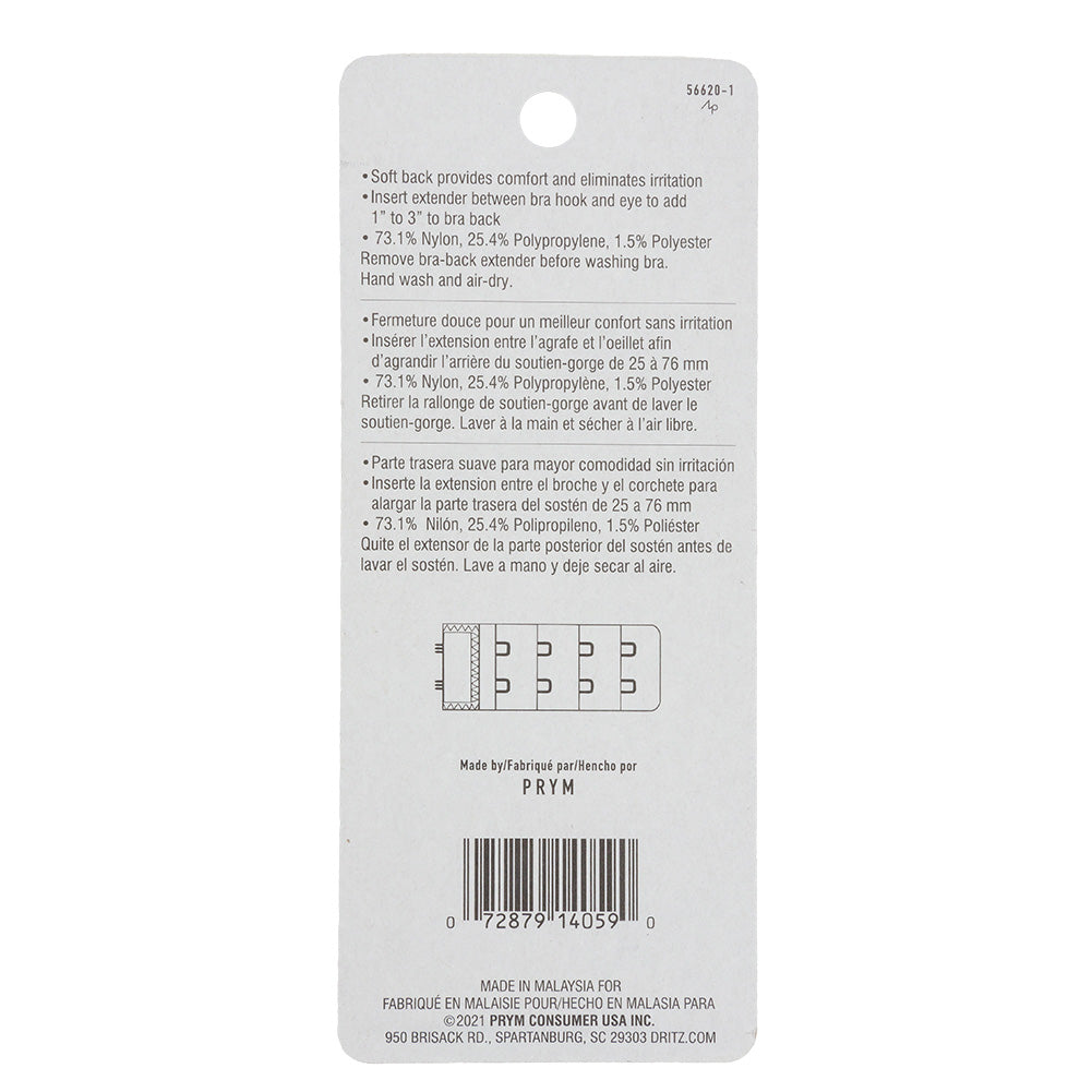 Dritz Black Bra Extender - 1.25"